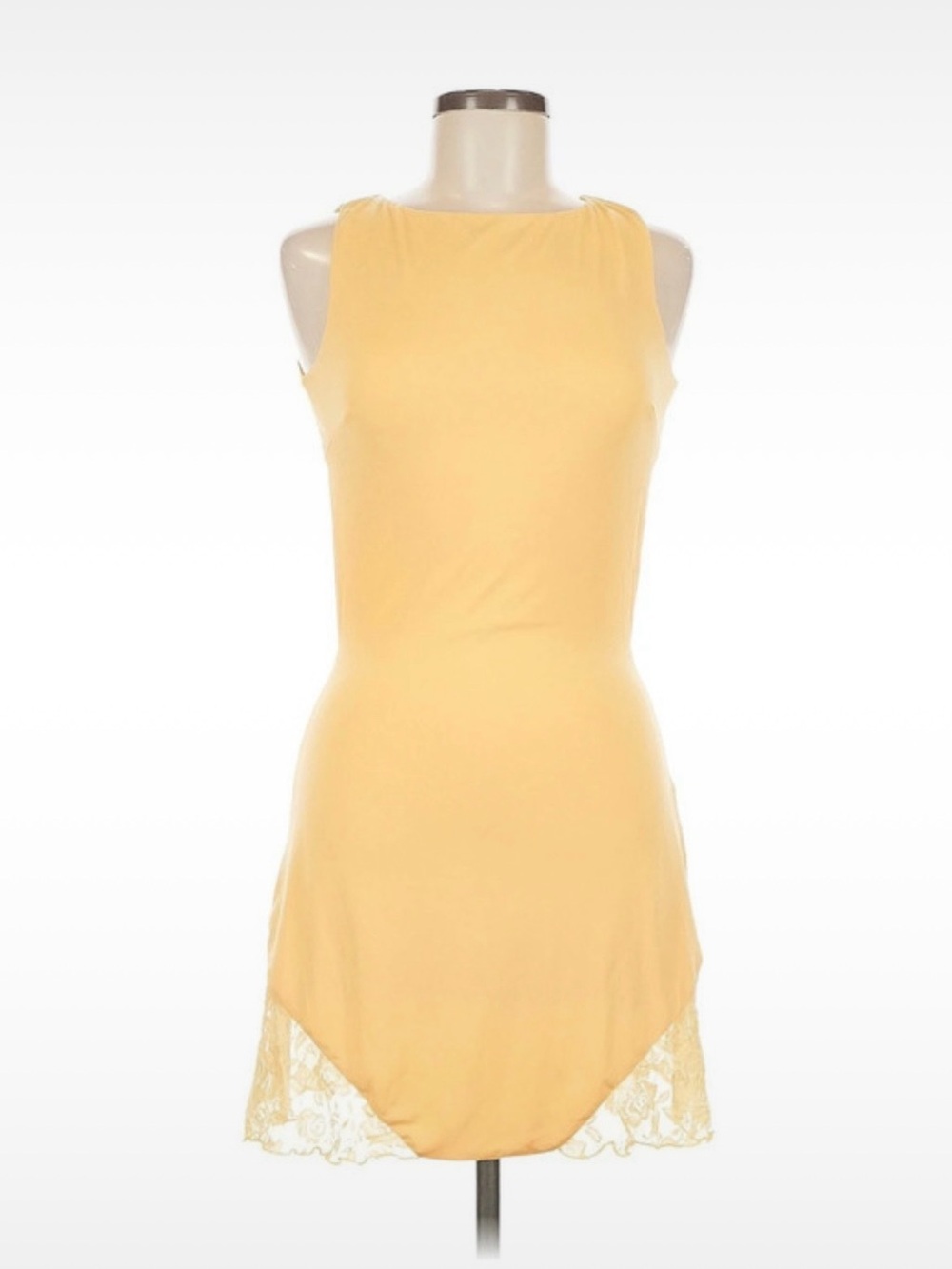 Tiger Mist Kiera Mini Dress in Lemon